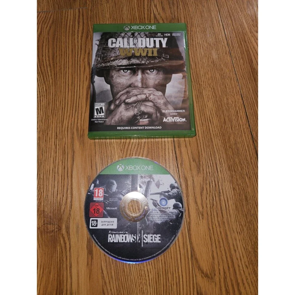 Xbox One Call Of Duty WWII & Rainbow Six Siege